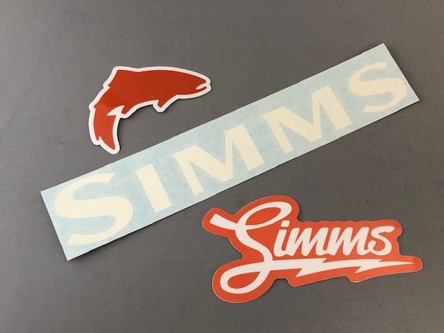 SIMMS　シムス　ステッカー2022　３点セット